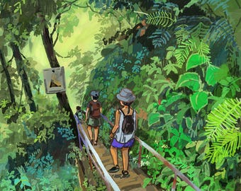Custom Children's Book Illustration: Hand-Drawn Digital Art, artist for hire