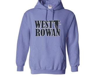 Light Blue West Rowan and Falcon -  Light Blue Cotton Hoodie - (Pickup Only)