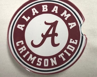 NCAA Alabama Crimson Tide Neoprene Car Coasters 