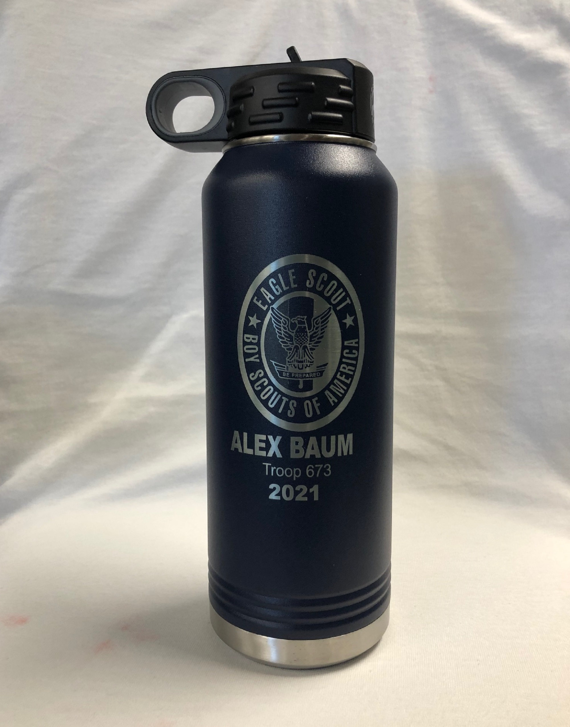 Eagle Scout Gift, Eagle Scout Rank Commemorative Water Bottle, 18 col…