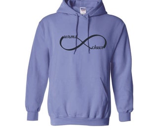 Light Blue WRMS Cheer -  Light Blue Cotton Hoodie - (Pickup Only)