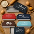 Custom Engraved Cake Pan, Personalized Cake Pans, Customized Metal Cake Pan, Baker Gifts, Baking Pan with Lid, Christmas Gift, Gift for Mom