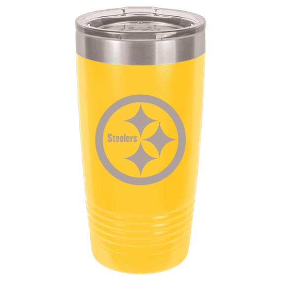 Pittsburgh Steelers Engraved Mug, Steelers Gift - Laser Engraved Travel Mugs,  20 Oz. Insulated Stainless Steel - Can Be Personalized - Etsy
