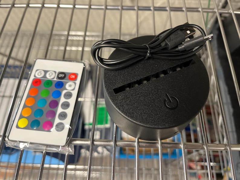 Deployment navy light, Sailor Light, Navy LED Light, Child's Personalized Acrylic LED Night Light, Custom LED Light - includes free coaster. image 6