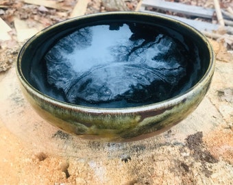 Wood Fired 9" Serving Bowl by Raquel Muslin
