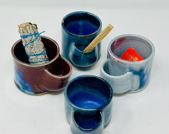 Palo Santo & Matchbook Holder, by Raquel Muslin