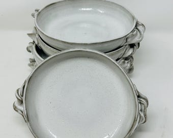 white side dish or trinket bowl