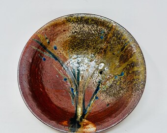 Reduction Fired 9.5" Serving Bowl by Raquel Muslin