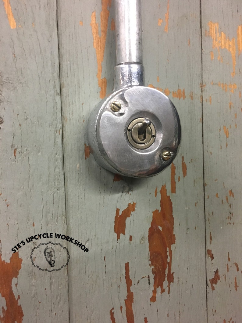 Vintage industrial style conduit light switch Etsy