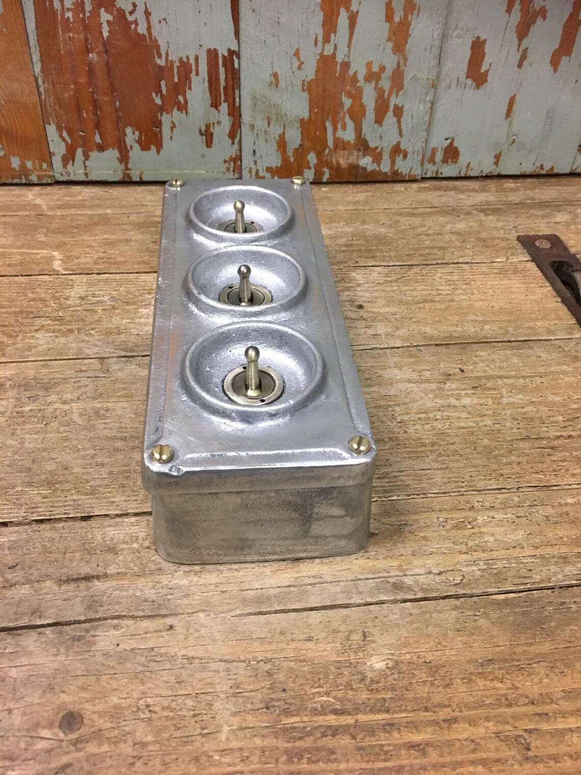 Vintage Style Toggle Light Switch in Industrial Cast Metal Etsy UK