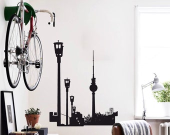 BERLIN TV TOWER Wall decal Berlin-Mitte, Berlin Skyline Decal, Frankfurter Allee, Landmark Berlin Wall Art, Office Art Decal & Home Decor