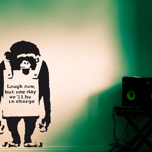 Laugh Now but one day we´ll be in charge | BANKSY | vente en ligne art | artprice