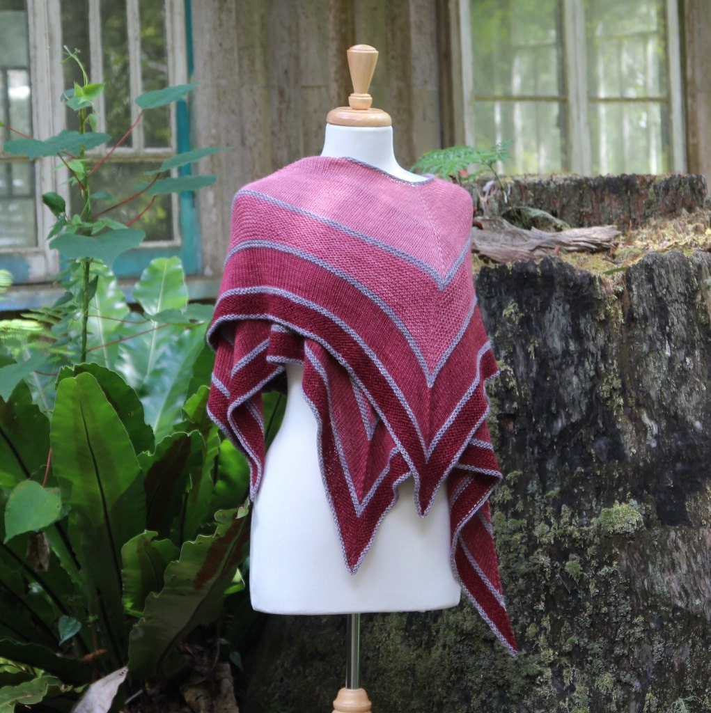 Ombre Hummingbird Wrap Pattern Only