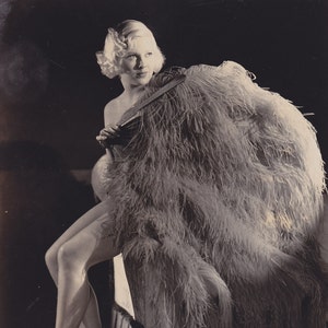 Ziegfeld Follies girl vintage fine art photography print, Black and white classic glamour. beautiful woman wall decor poster 1940s showgirl.