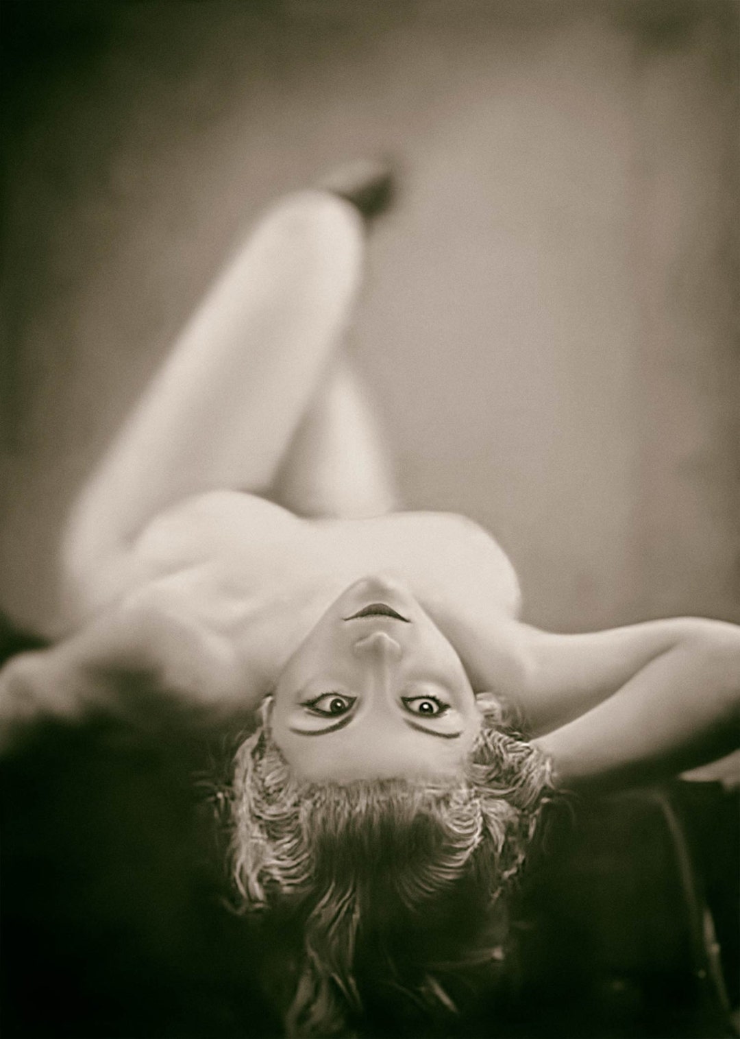 Vintage Nude Photo Print Naked Woman Wall Decor Black and - Etsy UK