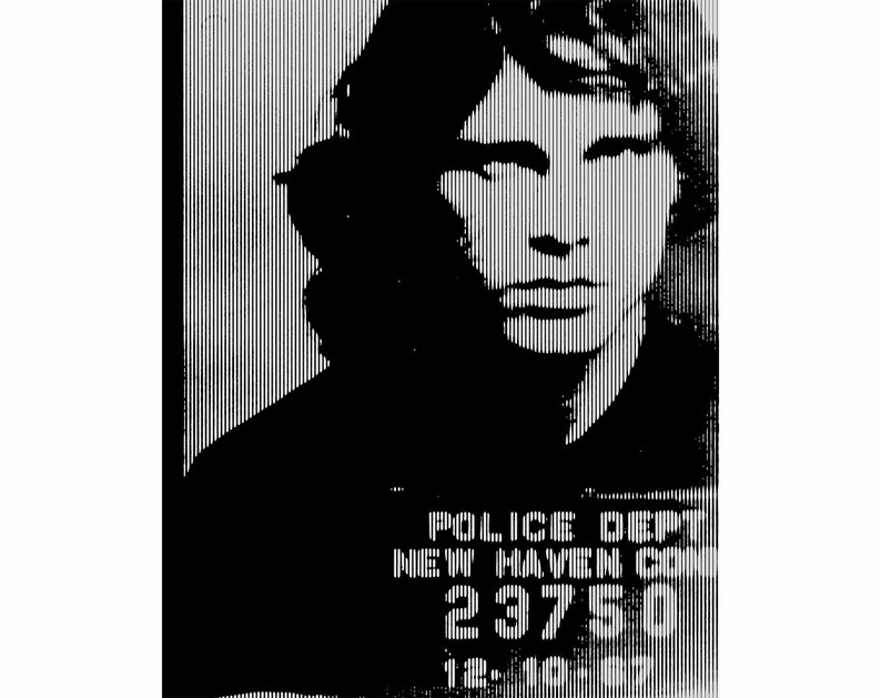 Jim Morrison mug shot photo poster mugshot celebrity image 1.