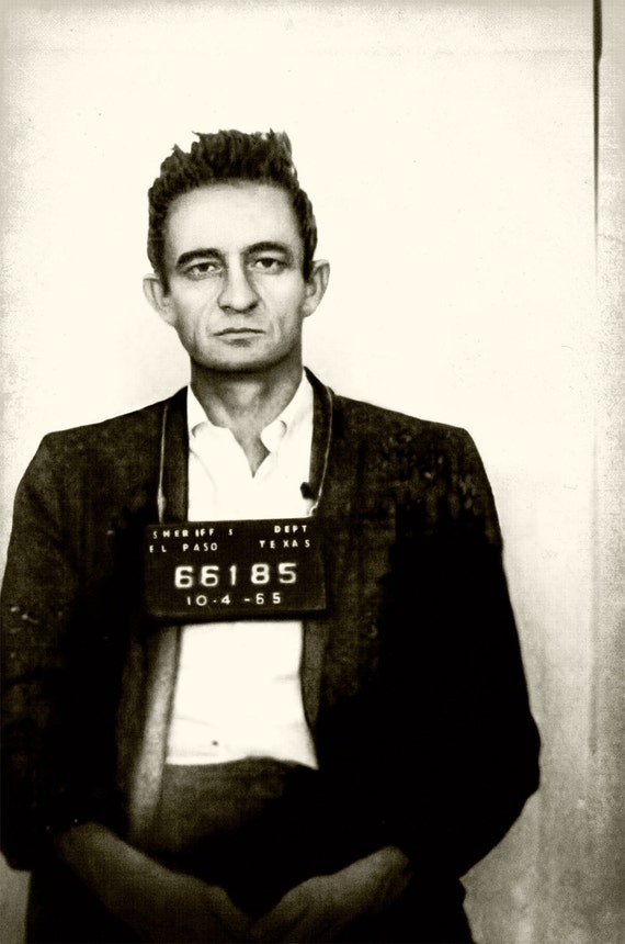 Johnny Cash 8x10 matted Art Print Poster Decor picture Gift Photograph Display