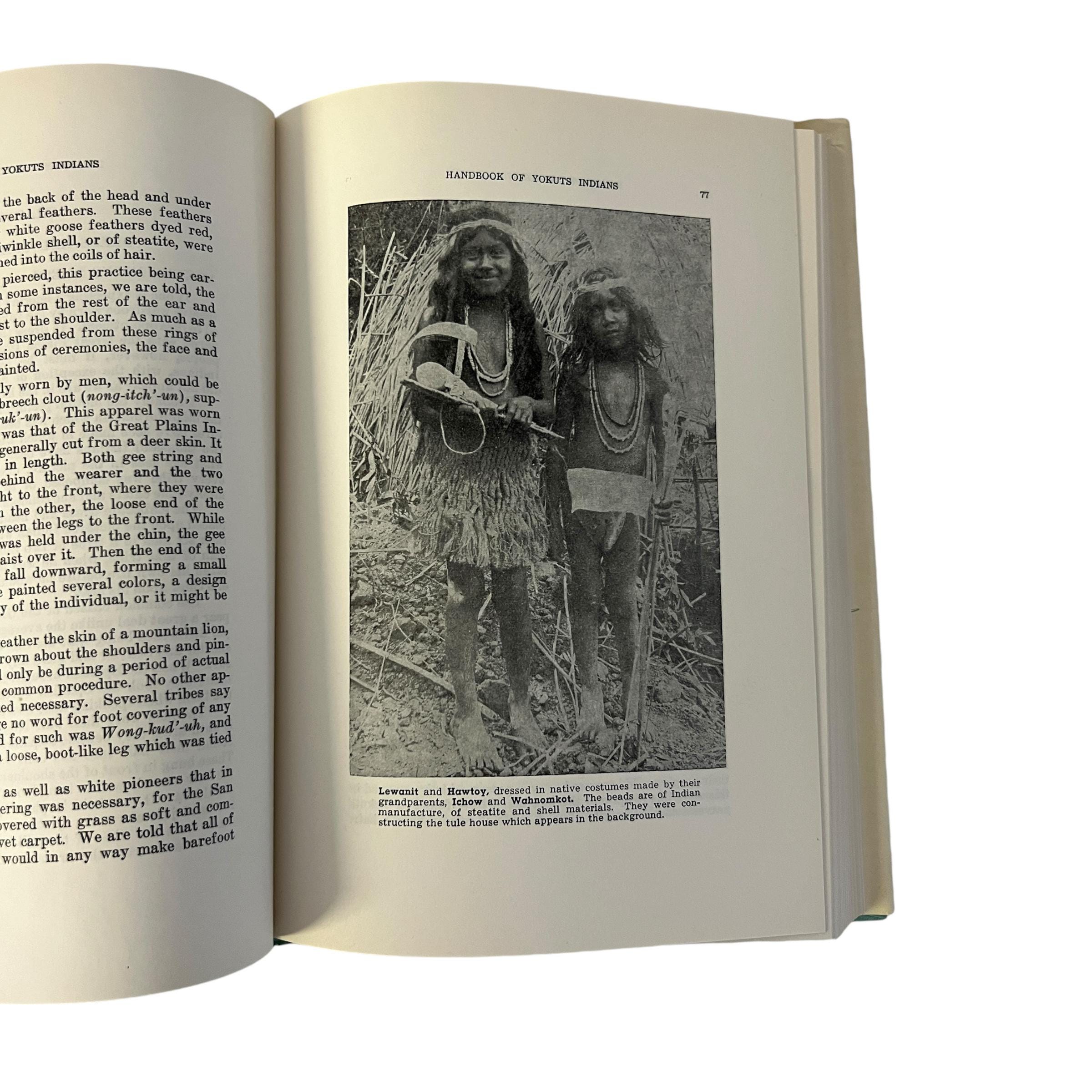 SIGNED Handbook of Yokuts Indians by F.F. Latta 1949 FIRST EDITION