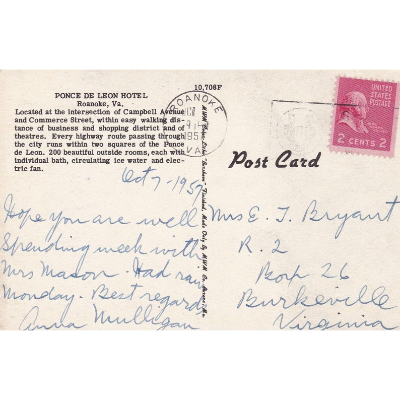 Ponce De Leon Hotel Roanoke Virginia Historic Hotel Ponce De Leon