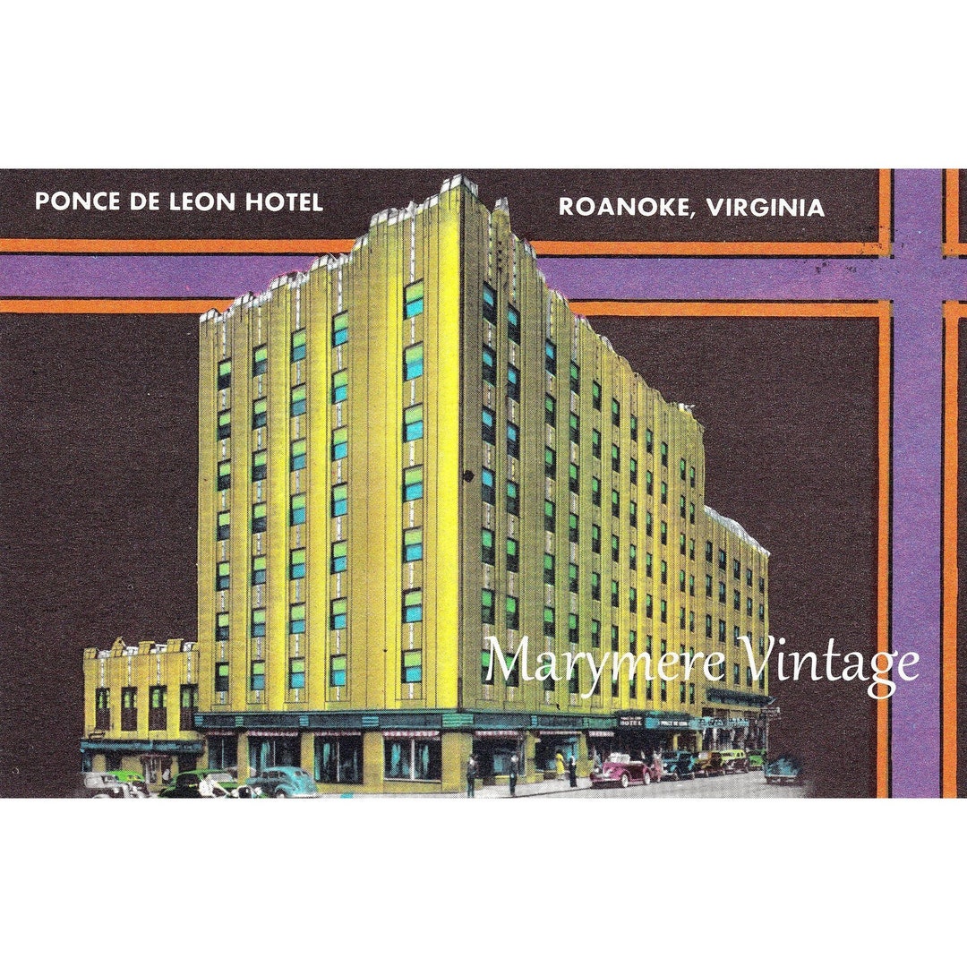 Ponce De Leon Hotel Roanoke Virginia Historic Hotel Ponce De Leon