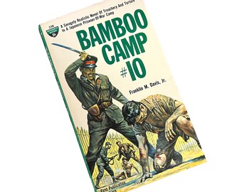 Bamboo Camp #10 von Franklin M. Davis Jr. WWII POW Camp Fiction Taschenbuch 1962