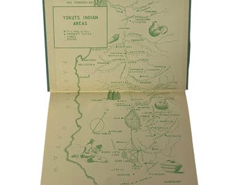 SIGNED Handbook of Yokuts Indians by F.F. Latta 1949 FIRST EDITION
