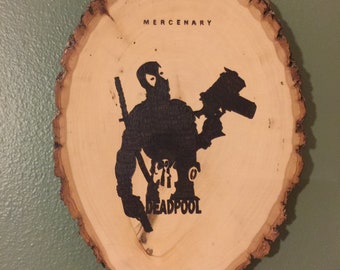 Deadpool wall hanging