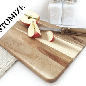 Custom Hand-burned Wooden Cutting Board