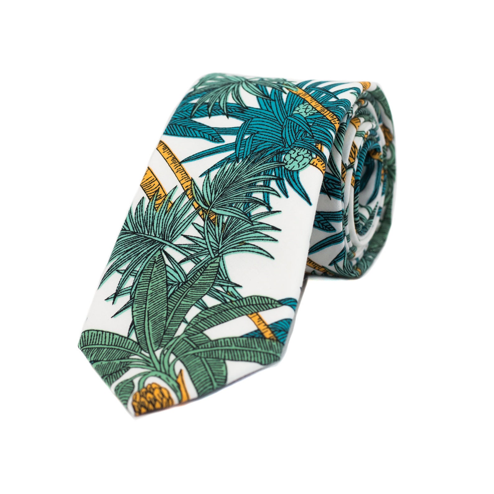 hawaiian skinny tie