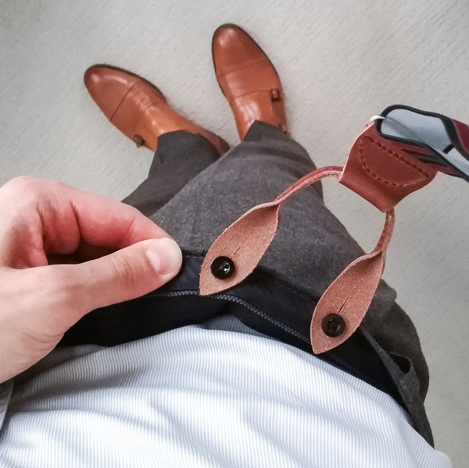 Beige Suspenders for Men Button Suspenders Wedding Etsy Canada