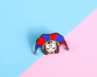 The Amazing Digital Circus Pomni Enamel Pin | 1.5 Inch Hard Enamel Pin