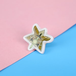 Owl House Emperor&#39;s Coven Acrylic Pin | 1&quot; Die Cut Acrylic Pin