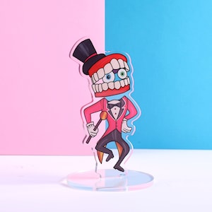 The Amazing Digital Circus Caine Double Sided Acrylic Standee | 4 Inch Standee