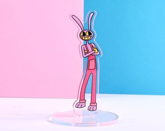 The Amazing Digital Circus Jax Double Sided Acrylic Standee | 4 Inch Standee