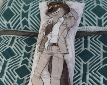 Bad Guys Mr Wolf Dakimakura Pillowcase |  50x150cm Two Way Tricot Daki Body Pillow