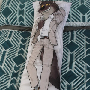 Bad Guys Mr Wolf Dakimakura Pillowcase |  50x150cm Two Way Tricot Daki Body Pillow