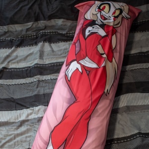 Hazbin Hotel Charlie Clothed Dakimakura Pillowcase |  50x150cm Two Way Tricot Daki Body Pillow