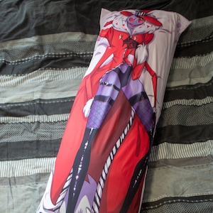 Hazbin Hotel Valentino Dakimakura Pillowcase |  50x150cm Two Way Tricot Daki Body Pillow