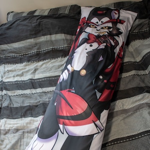 Hazbin Hotel Husk Dakimakura Pillowcase |  50x150cm Two Way Tricot Daki Body Pillow