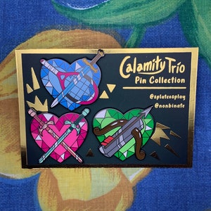 Amphibia Calamity Trio Pin Kollektion | Set aus 3 Two Inch Emaille Pins