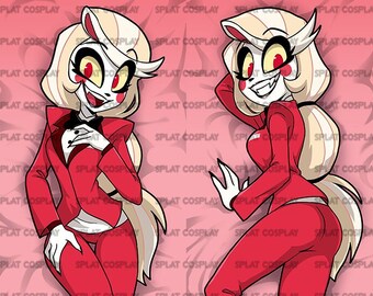 Hazbin Hotel Charlie Clothed Dakimakura Pillowcase |  50x150cm Two Way Tricot Daki Body Pillow