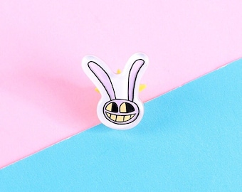 The Amazing Digital Circus Jax Acrylic Pin | 1" Die Cut Acrylic Pin
