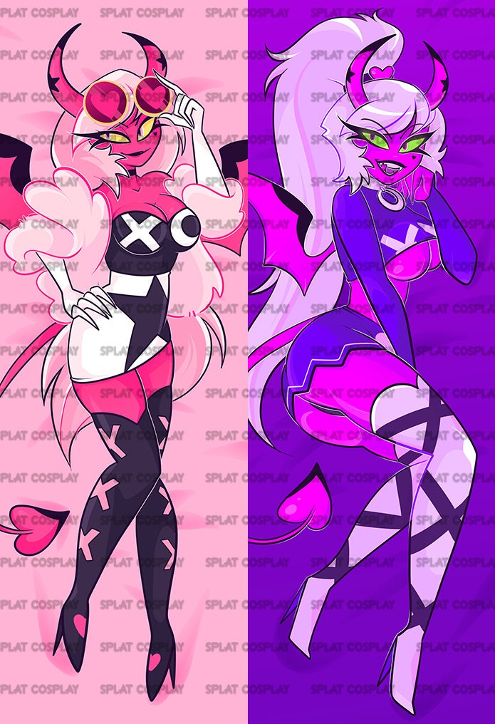 Helluva Boss Verosika Dakimakura Pillowcase | 50x150cm Two Way