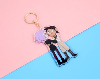 Lumity Season 2 Finale Owl House Double Sided Keychain | 4 Inch Keychain