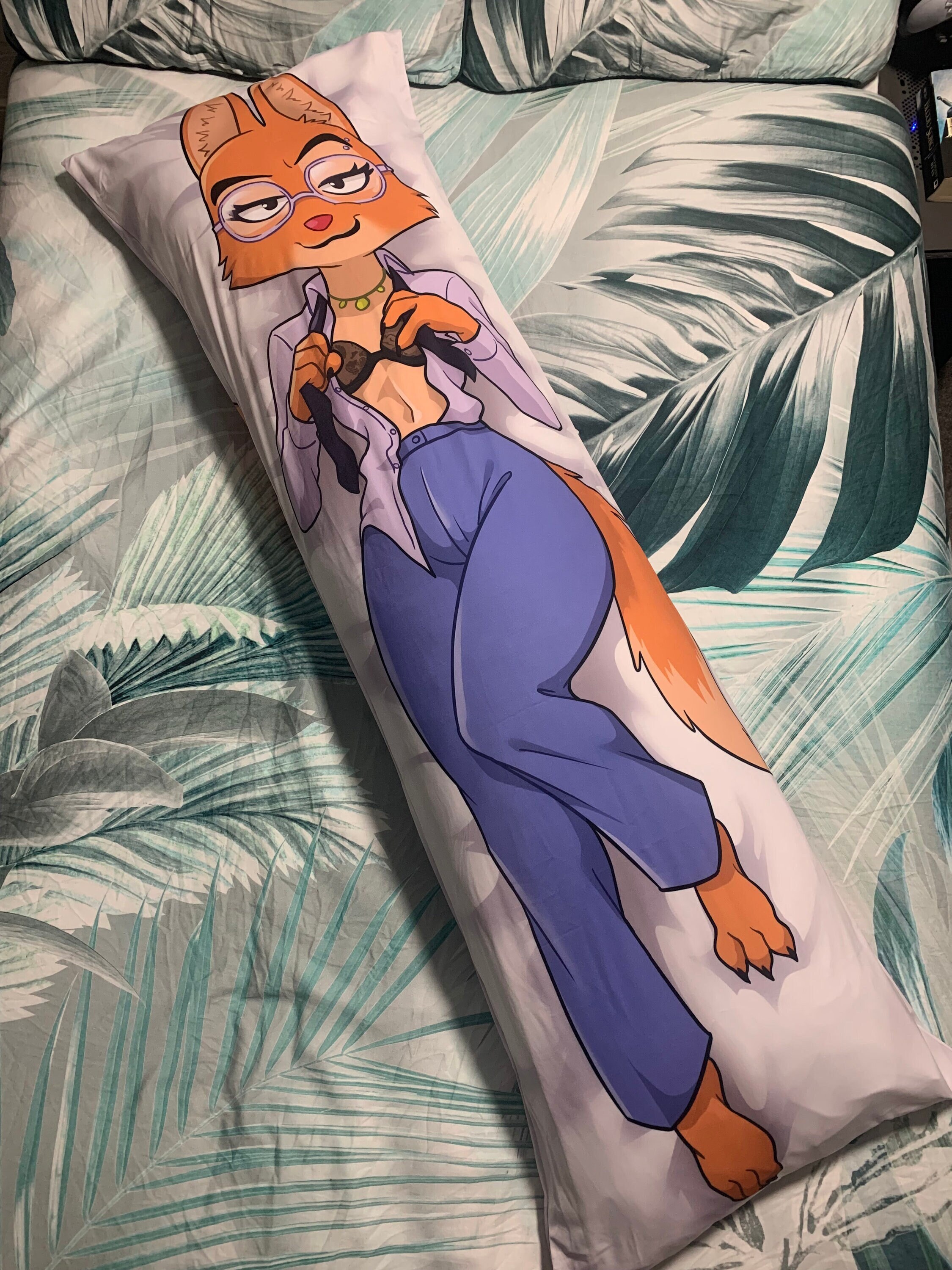 Diane foxington body pillow