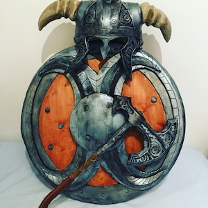 Skyrim Steel Shield DIY PDF Template / Pattern Download - Printable Vector PDF for Cosplay