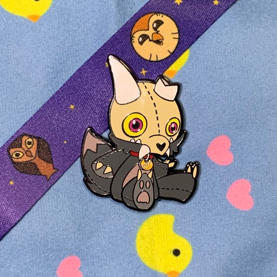 Owl House King Clawthorne Plush Enamel Pin | 2 Inch Hard Enamel Pin