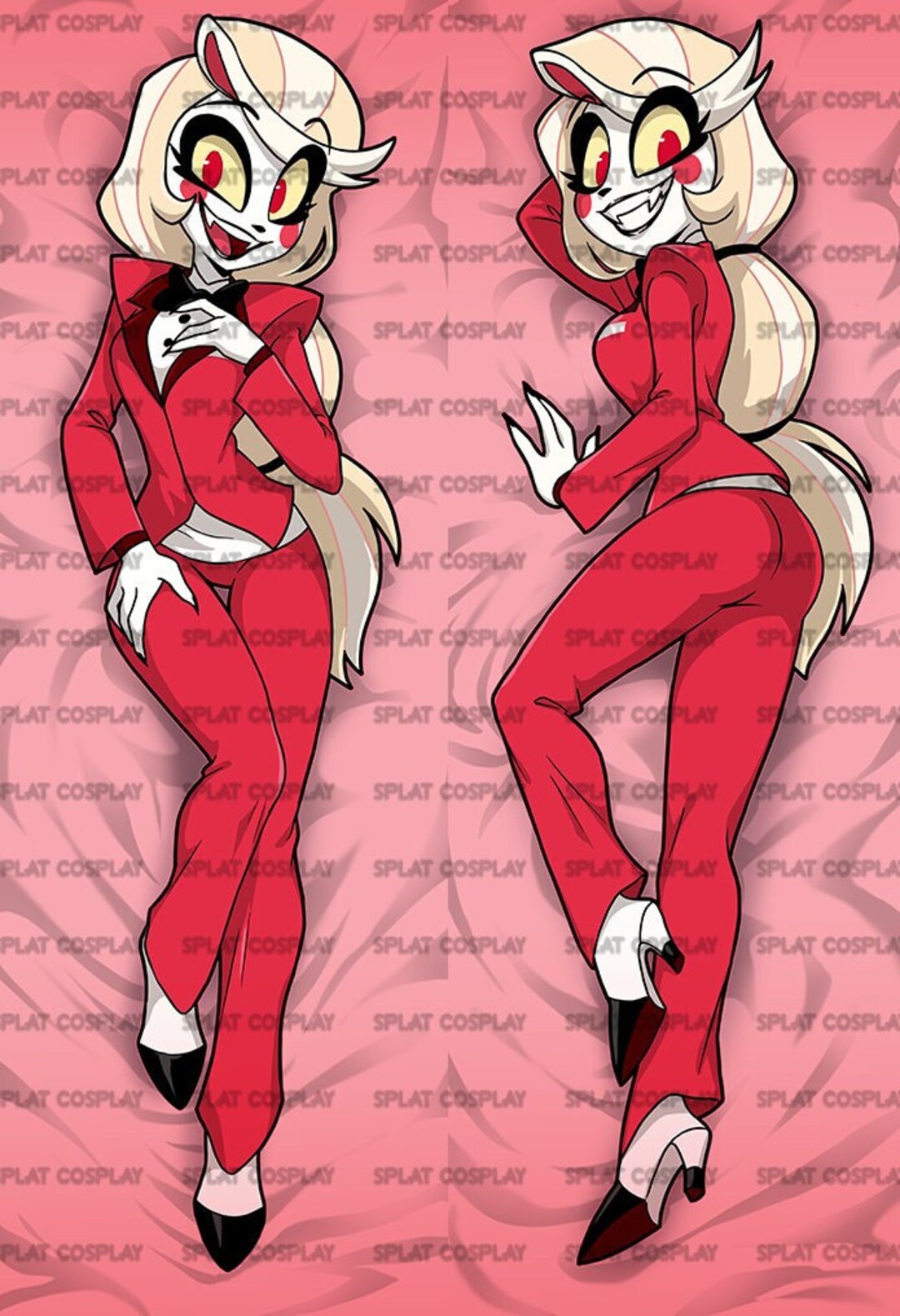 Hazbin Hotel Charlie Clothed Dakimakura Pillowcase 50x150cm Two Way ...