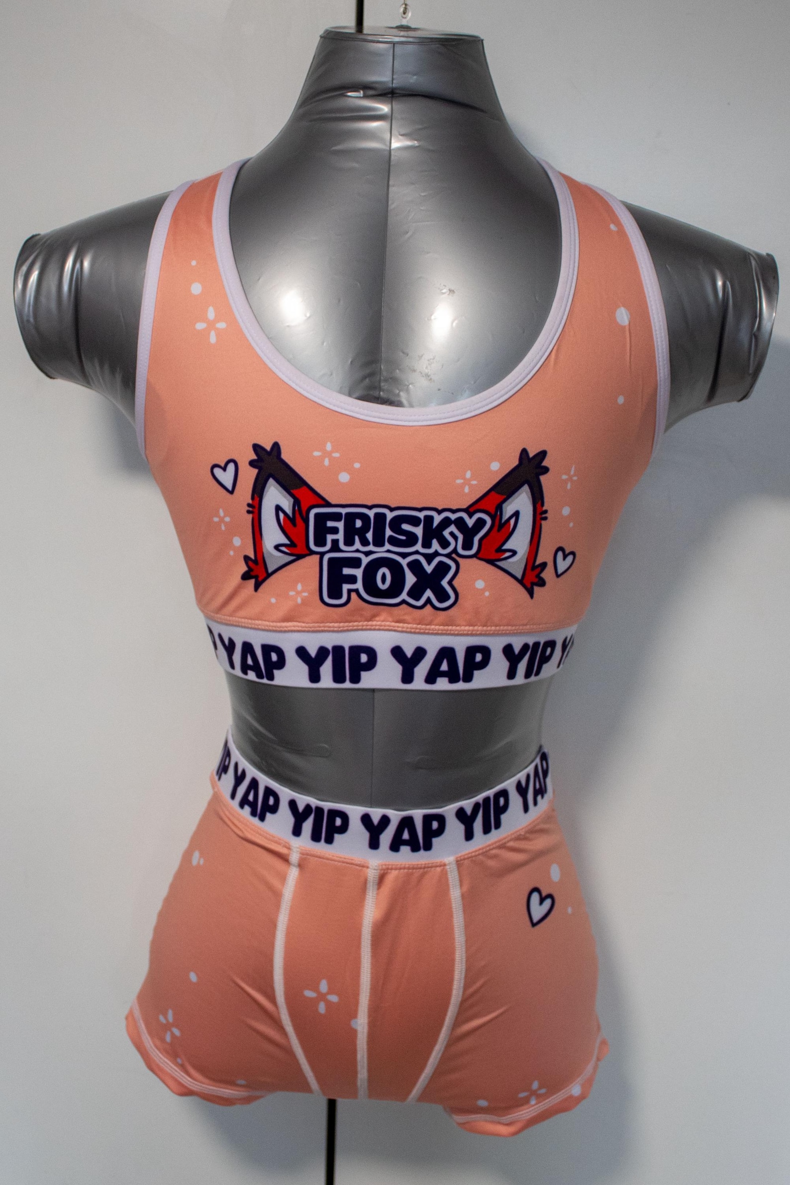 Frisky Fox Underwear Set | Sports Bra & Boxer Shorts | XS-3XL Sizes - Etsy