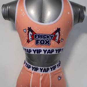 Frisky Fuchs Unterwäsche Set | Sport BH & Boxershorts | XS-3XL Größen
